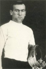 Józef Rel - szermierz, trener i działacz sportowy K.S. PILICA 1963 r.