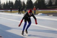 Zawody w Tomaszowie - Szukają talentów - Łyżwiarstwo szybkie - dzieci na lodzie