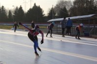 Zawody w Tomaszowie - Szukają talentów - Łyżwiarstwo szybkie - dzieci na lodzie