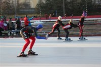 Zawody w Tomaszowie - Szukają talentów - Łyżwiarstwo szybkie - dzieci na lodzie