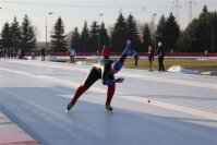 Zawody w Tomaszowie - Szukają talentów - Łyżwiarstwo szybkie - dzieci na lodzie