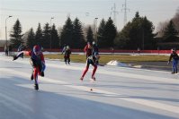 Zawody w Tomaszowie - Szukają talentów - Łyżwiarstwo szybkie - dzieci na lodzie