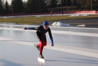 Zawody w Tomaszowie - Szukają talentów - Łyżwiarstwo szybkie - dzieci na lodzie