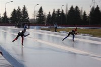 Zawody w Tomaszowie - Szukają talentów - Łyżwiarstwo szybkie - dzieci na lodzie