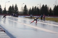 Zawody w Tomaszowie - Szukają talentów - Łyżwiarstwo szybkie - dzieci na lodzie