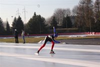 Zawody w Tomaszowie - Szukają talentów - Łyżwiarstwo szybkie - dzieci na lodzie