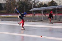 Zawody w Tomaszowie - Szukają talentów - Łyżwiarstwo szybkie - dzieci na lodzie