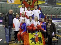 Reprezentacja Tomaszowa Mazowieckiego na zawody w łyżwiarstwie szybkim Viking Race w Holandii