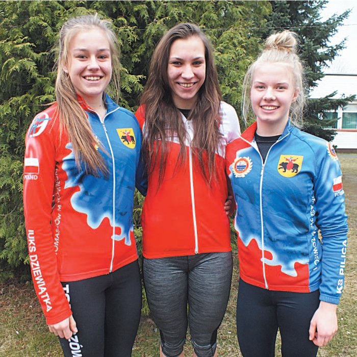 Od lewej: Karolina Gąsecka, Aleksandra Kapruziak i Karolina Bosiek - być może w takim składzie powalczą kiedyś o olimpijski medal Od lewej: Karolina Gąsecka, Aleksandra Kapruziak i Karolina Bosiek - być może w takim składzie powalczą kiedyś o olimpijski medal