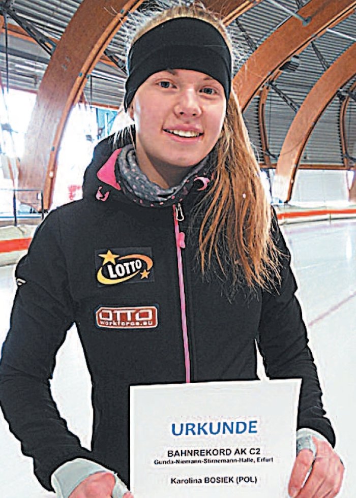 Karolina Bosiek ma zaledwie 15 lat, a już bije rekordy Polski juniorek
