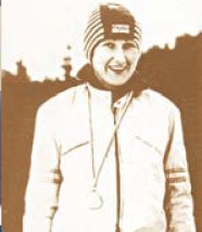 Była pierwszą reprezentantką Tomaszowa na zimowych igrzyskach