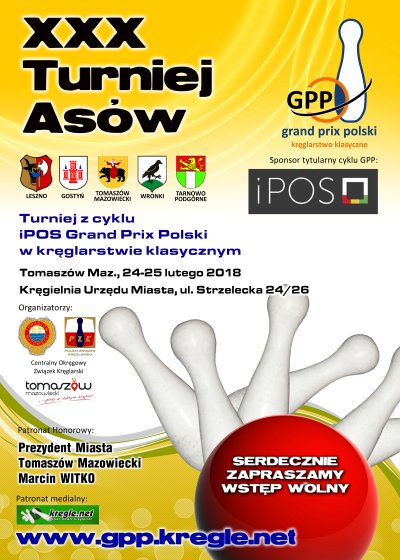 Grand Prix Polski - XXX Turniej ASÓW w kręglarstwie klasycznym